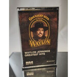 Waylon Jennings Greatest Hits Cassette Tape RCA AHK-3378